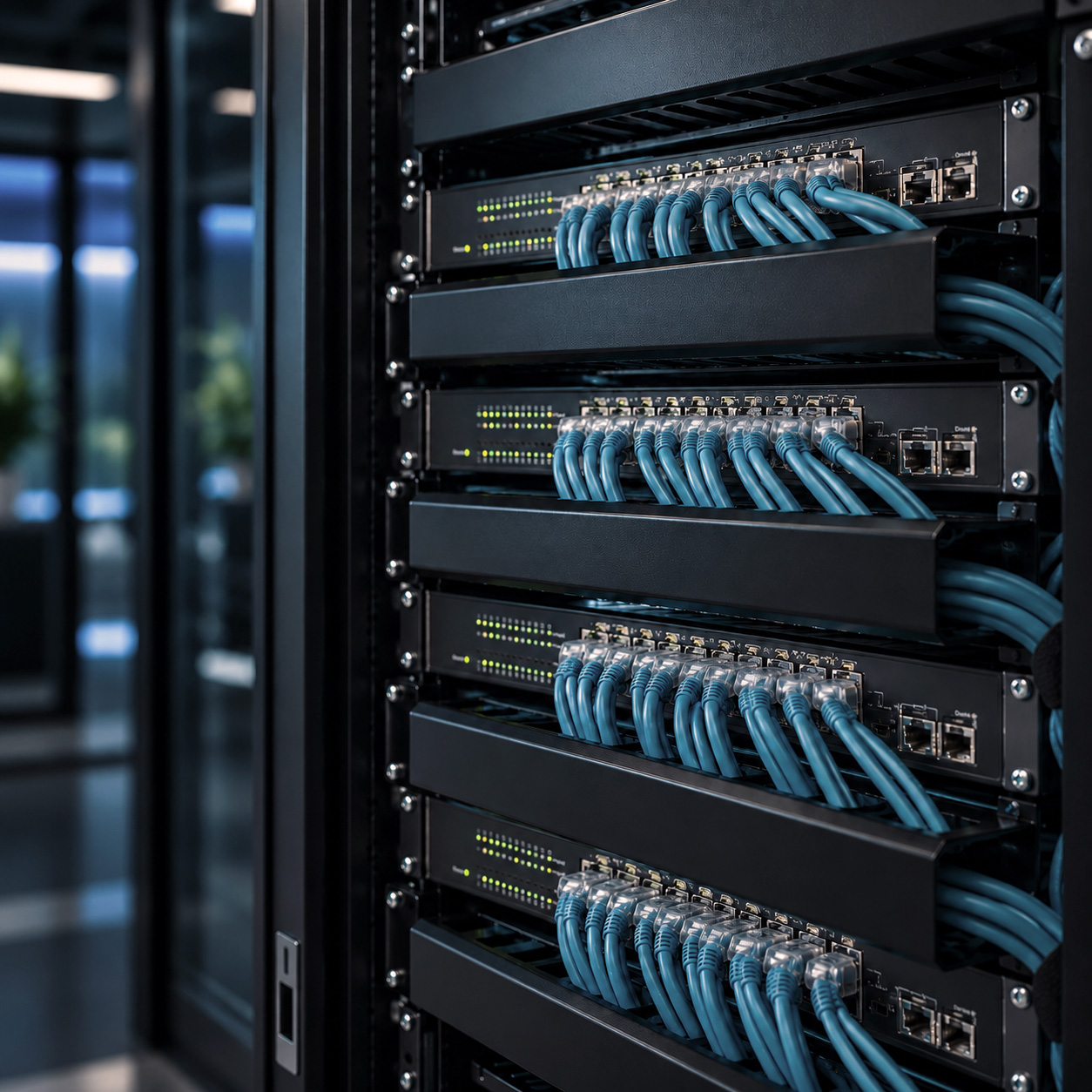 Netzwerk-Infrastruktur und moderne IT-Arbeitsumgebung