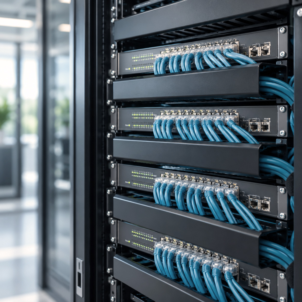 Netzwerk-Infrastruktur und moderne IT-Arbeitsumgebung